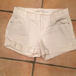 White shorts